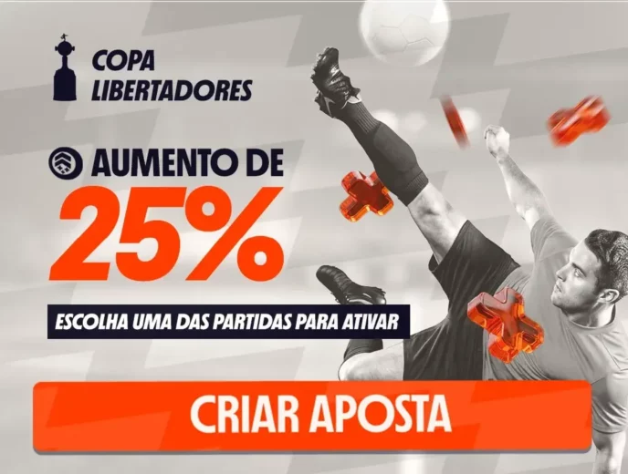 Copa Libertadores — aumento de 25%