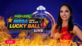 Mega Fire Blaze Lucky Ball Brasileiro